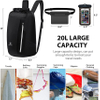 20L Roll Top Dry Sack with Phone Case Waist Pouch Set for Kayaking, Hiking, Swimming, Beach, Camping, Fishing, Boating & Rafting for Men & Women Bag