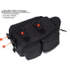 Convertible Bike Bicycle Bag Rear Rack Seat Pannier Trunk Pack with Cup Holder