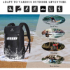 Roll Top Waterproof Backpack 25L, Floating Dry Backpack Waterproof, Dry Bag Backpack Water Sports Camping Bag