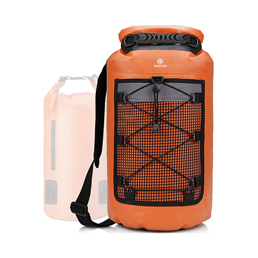 Waterproof Dry Bag 10L 20L 30L Backpack with Phone Pounch Roll Top Bag Dry Sack Perfect for Kayaking Fishing Rafting