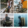 Dry Duffel Backpack Large Waterproof Dry Sack Heavy Duty Duffle Bag with Backpack Straps for Kayaking, Rafting, Boating, Travel Bag