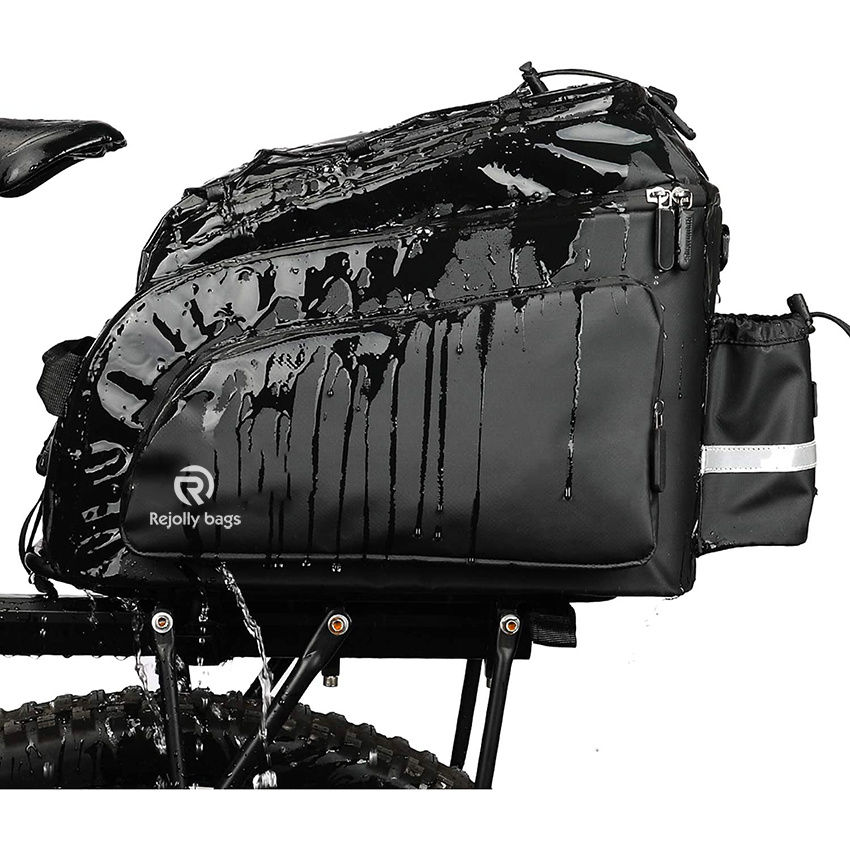 Trunk Bag Bike Pannier Bag for Bicycle Cargo Rack Saddle Bag Shoulder Laptop Pannier Rack Professional Cycling Accessories Bicycle Bag