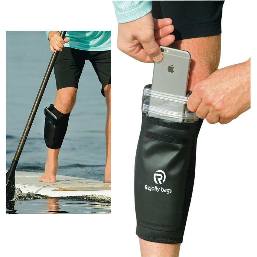 Waterproof Leg Phone Pouch Bag for Swimming Paddle Boarding Kayaking Snorkeling