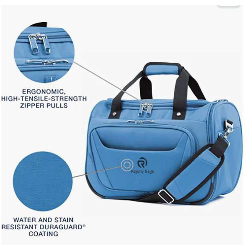 Lightweight Underseat Carry-on Trolly Tote Handbag with Sturdy Pocket for Traveling Bag