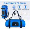 Waterproof Duffel Bag with Durable Straps & Handles Travel Dry Bag for Boating Motorcycling Hunting Camping Large Storage Space 70L Capacity