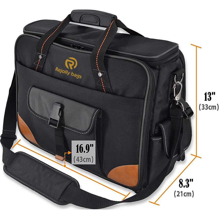 1680d Nylon 88-Pockets Electrician Tool Bag for Computer Technician Tool Bag