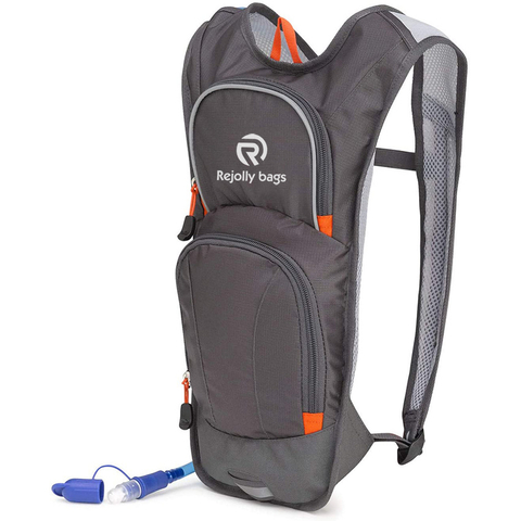 Lightweight Running Backpack, Cycling, Hiking, for Men, Women & Kids, Mercury/Redline, 4L Hydration Backpack