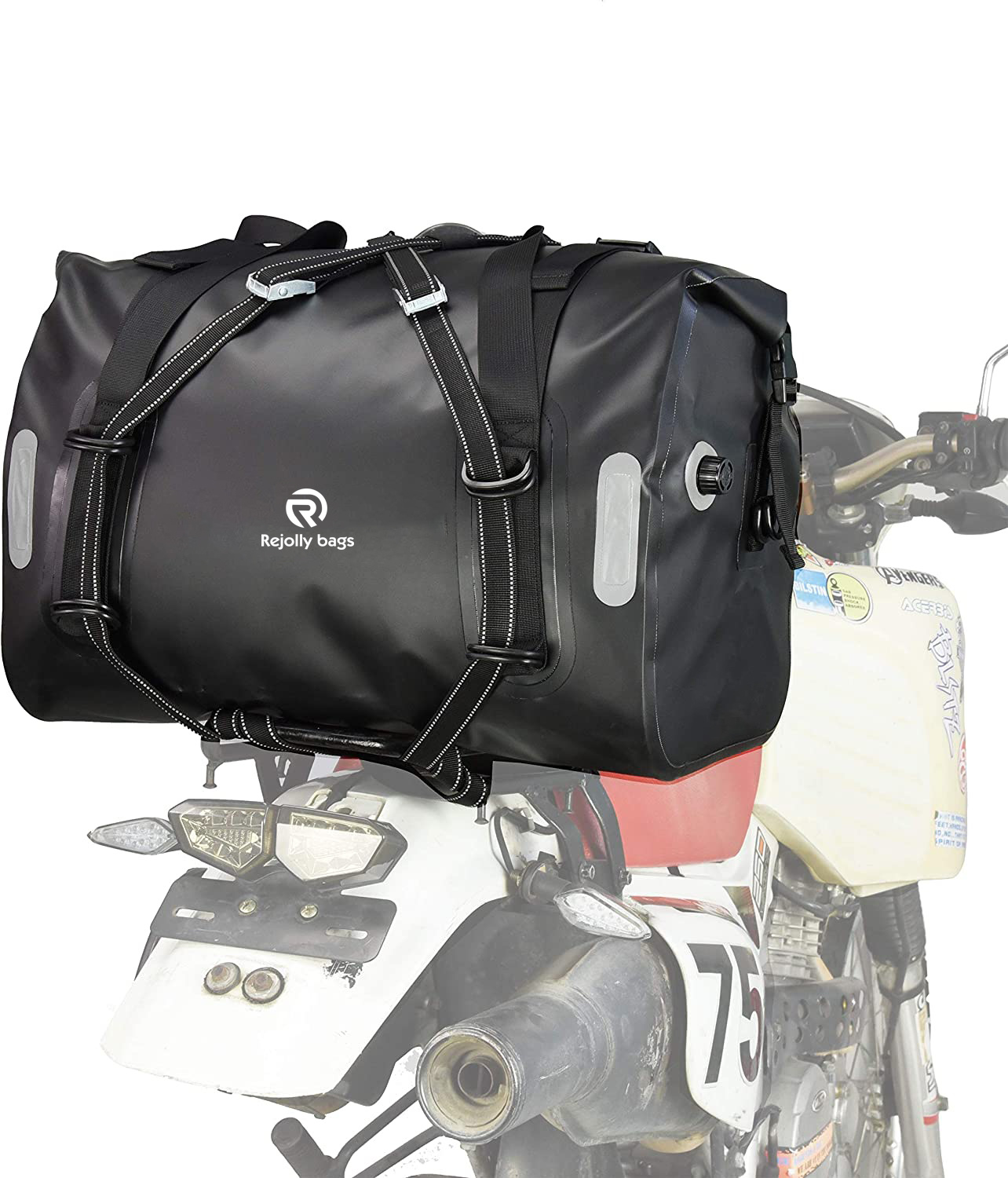 Waterproof Motorcycle Dry Duffel Bag for Travel Motorcycling Cycling Hiking Camping