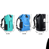 Waterproof Roll Top Backpack with Front Zipper, Side Pockets for Paddling, Kayaking, Camping, Biking, Fishing Bag