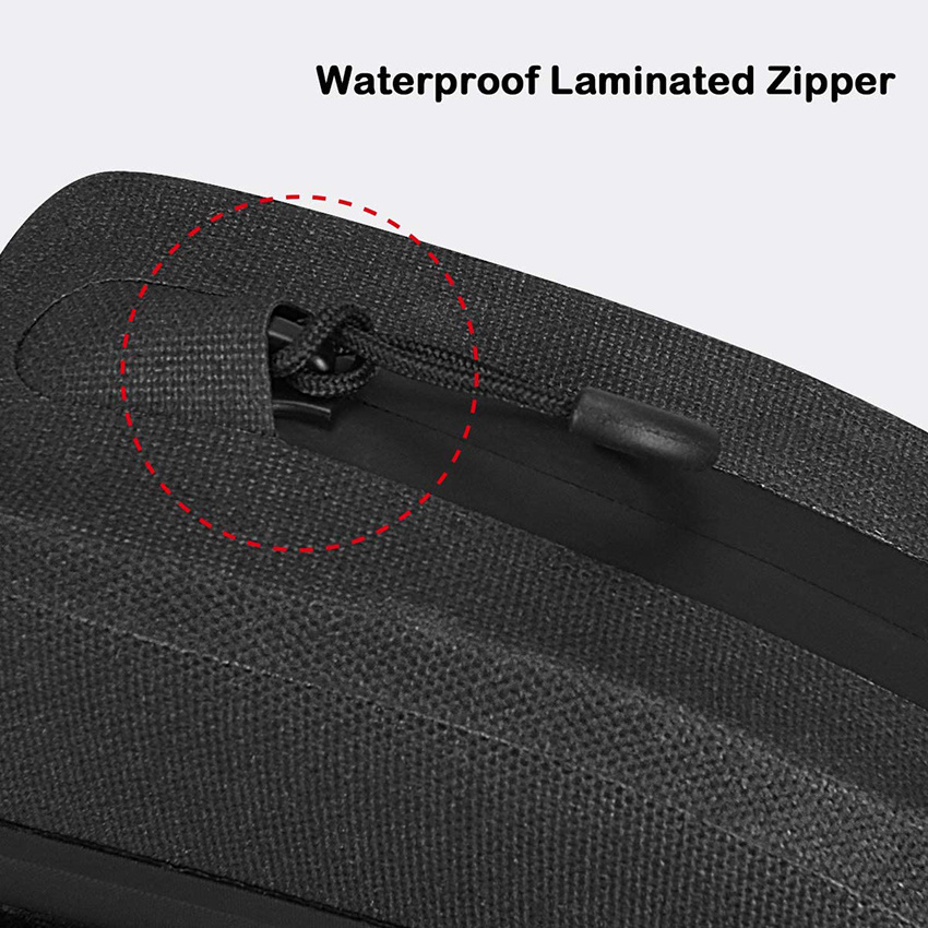 Fully Waterproof Bike Front Frame Bag Concise Style Design Top Tube Storage Pannier Bike Bag