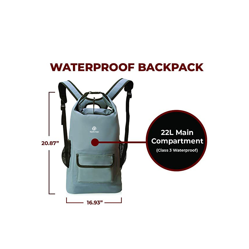 Waterproof Dry Bag Backpack Marine for Kayaking Fishing Lightweight Floating Pack