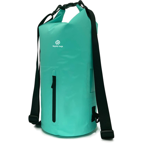 Waterproof Dry Bag with Front Zippered Pocket for Women Men 5L/10L/20L Roll Top Floating for Travel Kayaking Beach Boating Surfing Rafting