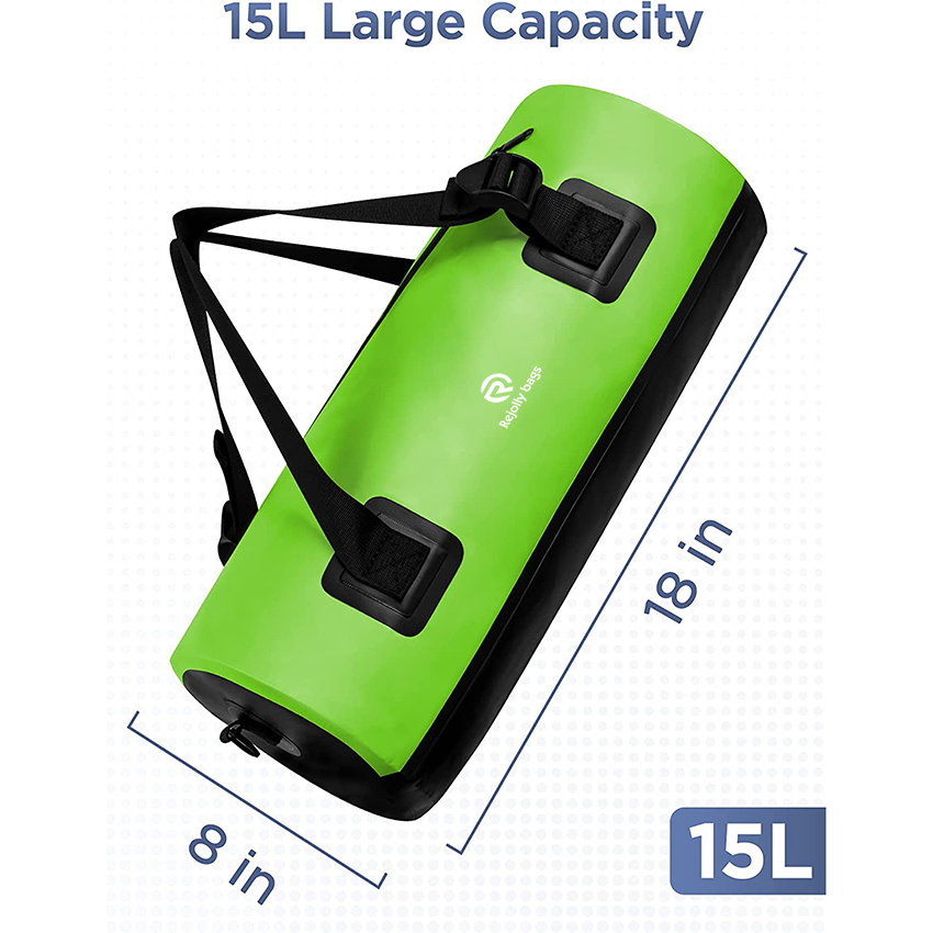 Waterproof Duffel Bag Lightweight Dry Bag Durable Straps and Handles Dry Sack Versatile Adventure for Boating Camping Swimming Motorcycling Fishing Travel