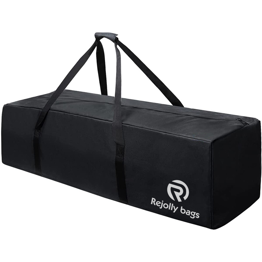 45 Inch Zipper Duffel Travel Sports Equipment Bag, Water Resistant Oversize Dry Duffel Bag