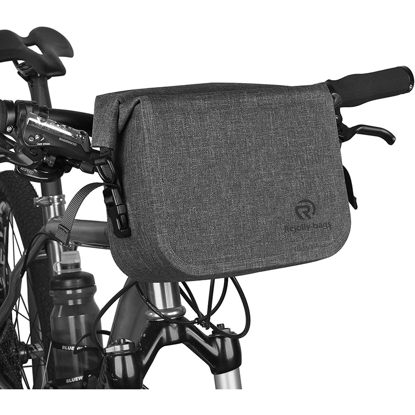 Single-Shoulder Waterproof Design Expandable Easy to Install Bag for Bike Cycling Touring Bicycle Bag