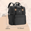 Makeup Backpack with 3 Inner Removable Pouches, Travel Makeup Bag with Multiple Pockets Cosmetic Bag RJ21676