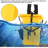 Diving Swimming Backpack Waterproof PVC Outdoor Flippers Storage Bag for Drifting