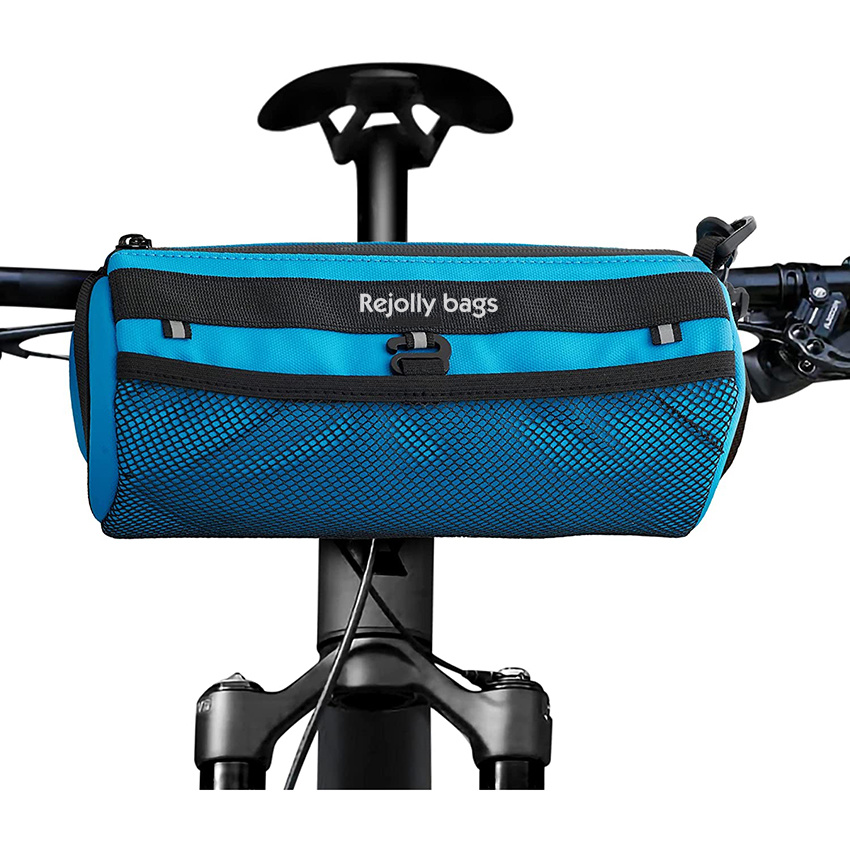 Bicycle Frame Bag for Road, Trek and Mountain Bikes - Front Travel Pouch for Cycling Accessories for Men and Women Holder for Tools, Cell Phone Bicycle Bag