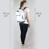 Waterproof Backpack for Women and Men Dry Bag School Travel Fits 13" Laptop Work