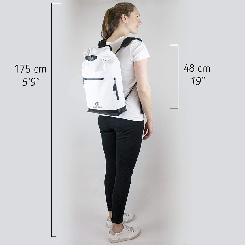 Waterproof Backpack for Women and Men Dry Bag School Travel Fits 13" Laptop Work