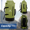 Waterproof Heavy Duty Backpack for Kayaking, Camping, Fishing, Hiking Bag