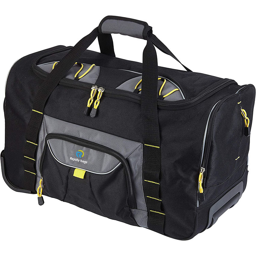 Upright Rolling Duffel Bag Large Capacity 2-Wheel Luggage