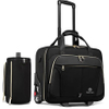 17.3 Inch Rolling Briefcase with USB Port for Business Travel Roller Bag