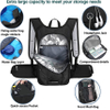 Lightweight with 2L Water Bladder Insulation Running Backpack for Men Women for Cycling Climbing Running Hiking Hydration Bag