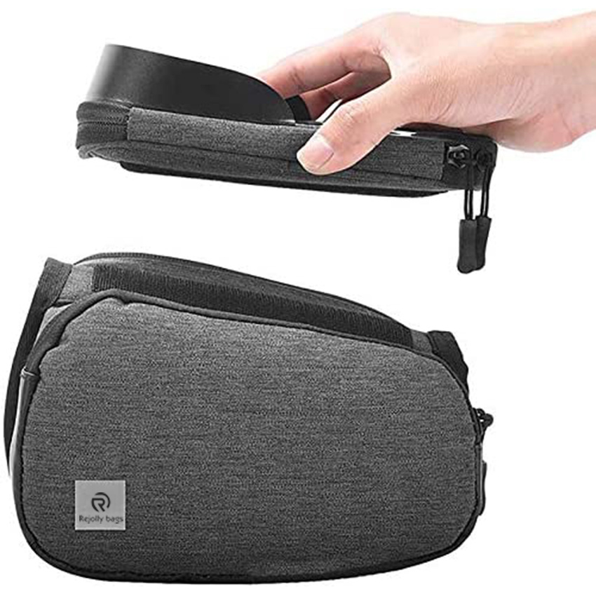 Waterproof Bike Pouch Bag Cycling Front Top Tube Touchscreen Sun Visor Storage Bag for Smart Phone Bicycle Bag