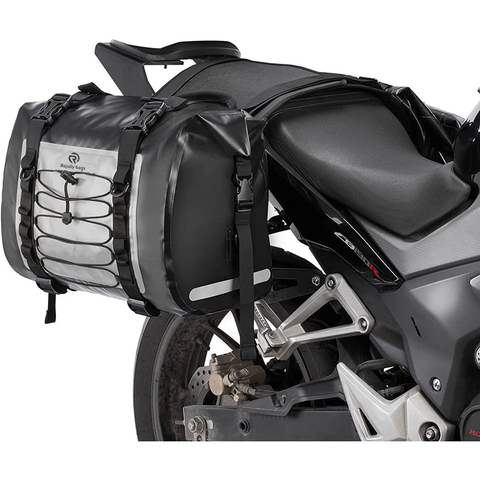 Motorcycle Saddle Waterproof Side Bag 60L for Honda YAMAHA Suzuki Motorcycle Pack Removable Detachable Bag