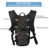 Hydration Backpack with 2L Water Bladder BPA Free Lightweight Cycling Backpack for Men Women Teenagers Waterproof Water Hydration Bag