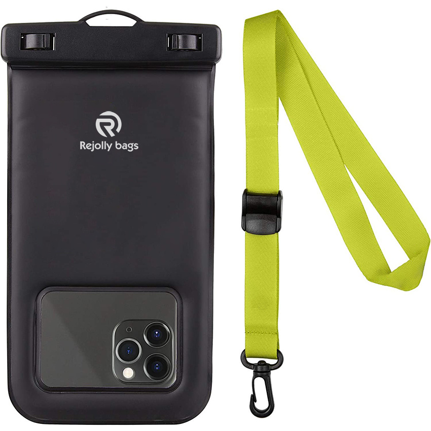 Lightweight Waterproof Floating Protection Phone Pouch with a Detachable Lanyard for Swimming, Pools, Beach, Kayaking, Fishing, Surfing Bag