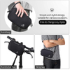Bike Handlebar Bag Waterproof Bicycle Storage Frame Pouch Multifunctional Shoulder Sling Bicycle Bag