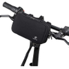 Bike Handlebar Bag Waterproof Bicycle Storage Frame Pouch Multifunctional Shoulder Sling Bicycle Bag