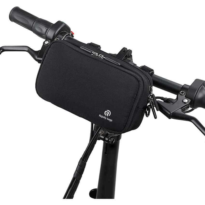 Bike Handlebar Bag Waterproof Bicycle Storage Frame Pouch Multifunctional Shoulder Sling Bicycle Bag