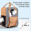 Portable Pet Travel Breathable Backpack Bag Space Capsule Foam Design and Puppy Waterproof Handbag