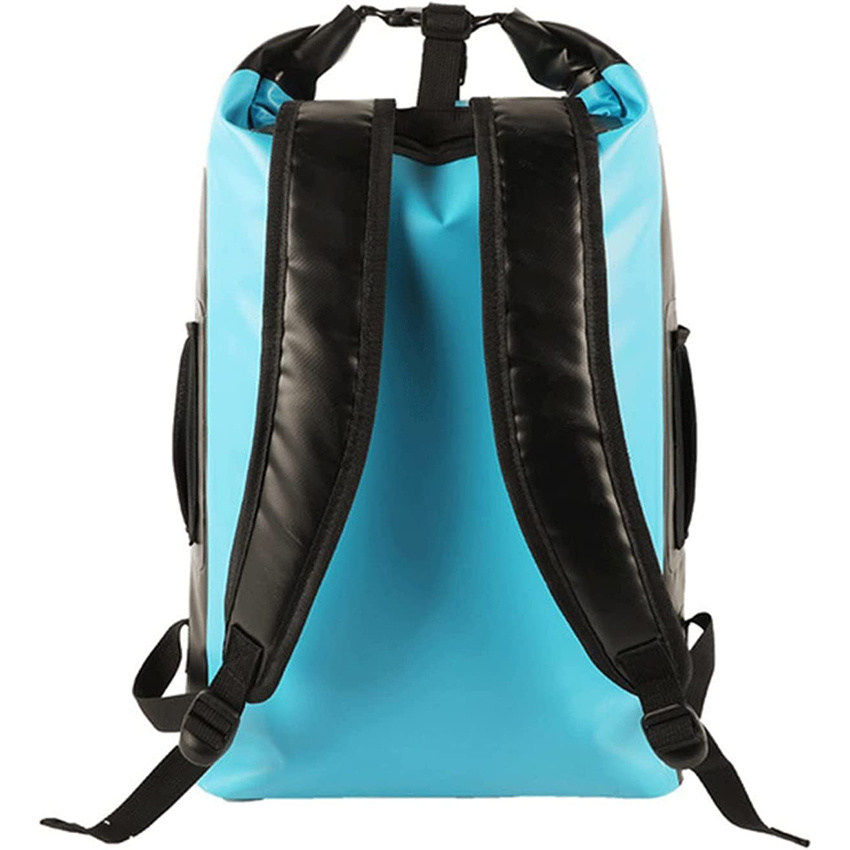 30L Waterproof Roll Top Backpack Motorcycle Dry Bag for Camping Swimming Travelling