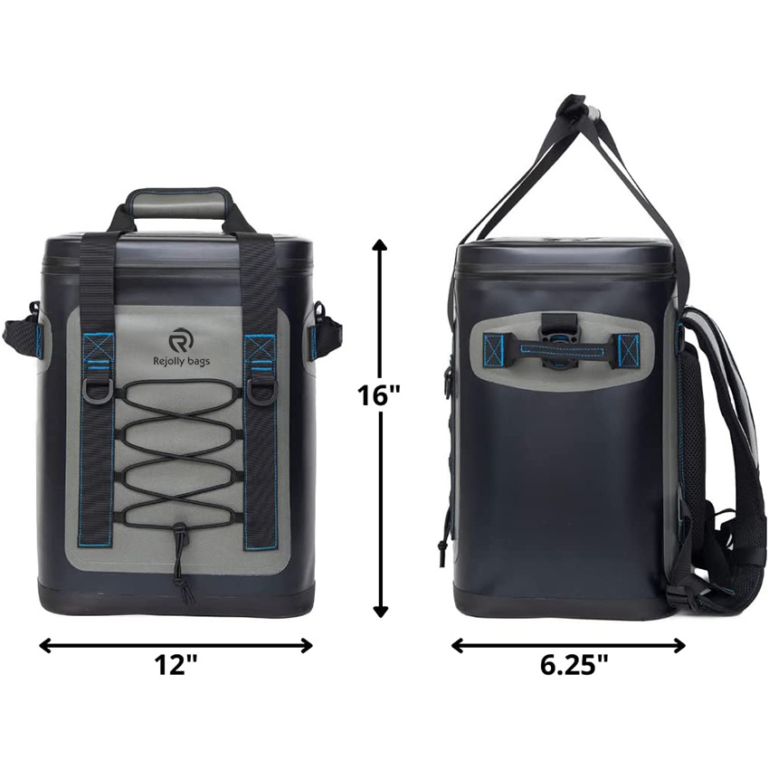 Insulated Portable Soft Cooler Bag Waterproof for Ice, Lunch, Beach, Drink, Beverage, Travel, Camping, Picnic Dry Bag