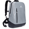 Waterproof Backpack TPU Coated Durable Nylon Lightweight Adjustable Straps Unisex Bag for Commuters Biking Walking College Large Capacity