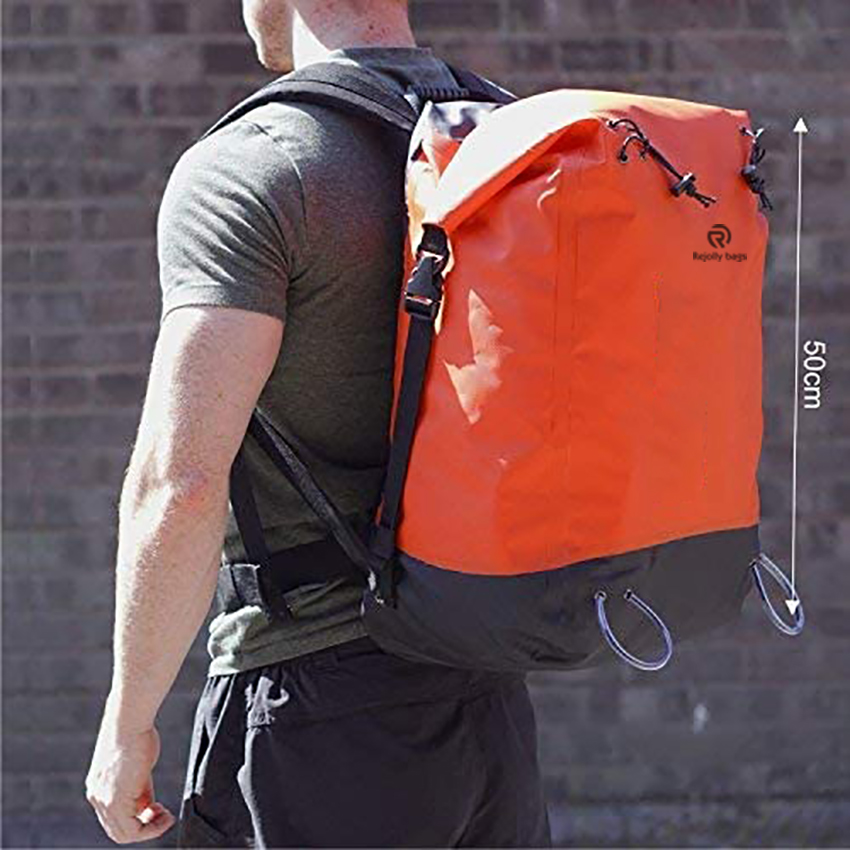 Lightweight Waterproof Walking Backpack Dry Designer Roll Top Bag RJ228336