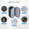 Big Capacity Handheld Pencil Holder Pouch Pen Organizer with Durable Zipper Multi Compartments for School & Office Pen Bag RJ21663