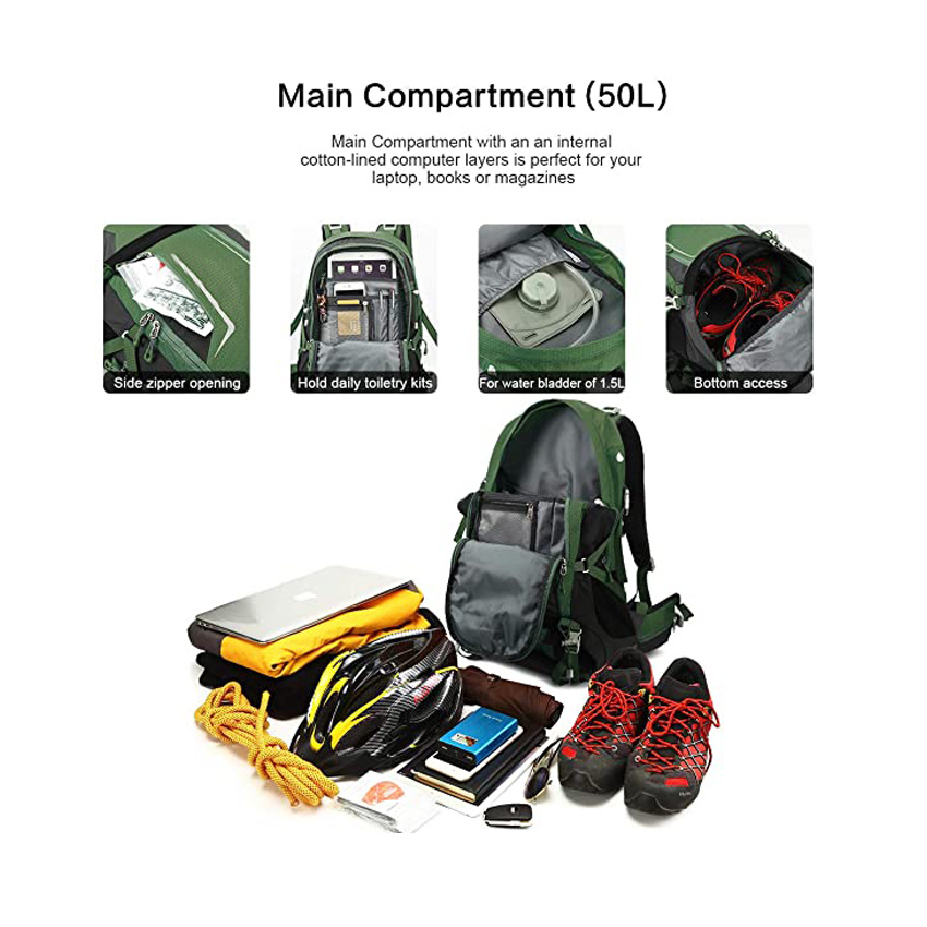 Waterproof Travel Bags Hiking Mountain Bag Outdoor Hiking Camping Travel Backpack