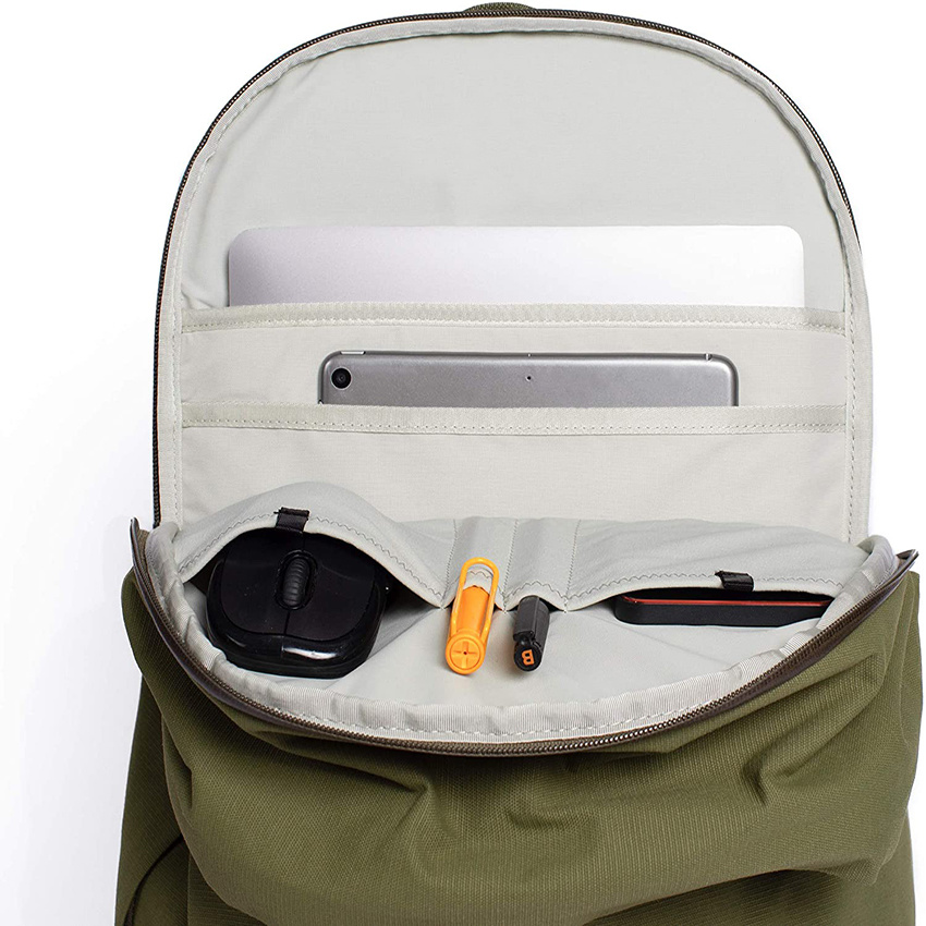 Olive Light Everyday Rucksack Camera Travel Bag with Laptop Backpack