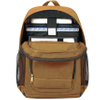 Multi - Functional Work Bag with Padded Laptop Sleeve and Tablet Storage for a Brown Standard Work Backpack