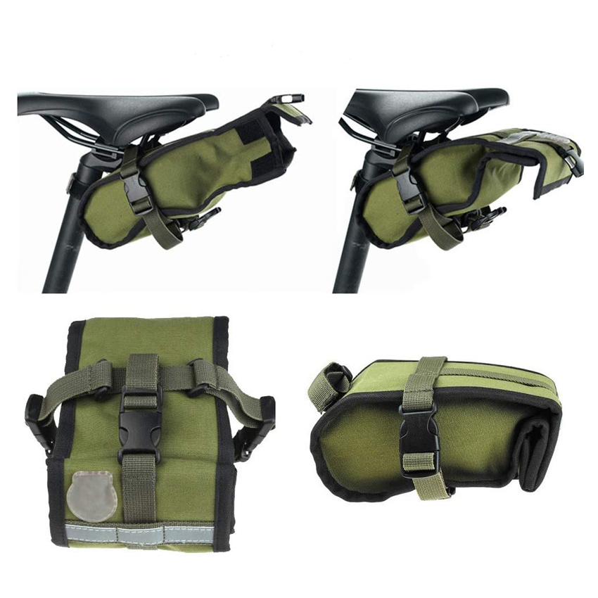 Road Bike Cycling Storage Bag Bicycle Seat Pack Bag Bicycle Accessories