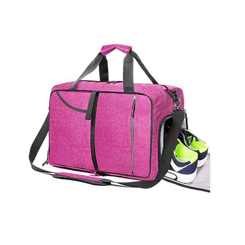 Travel Gym Bags Packable Sports Duffle Bag Storage Handle Bag