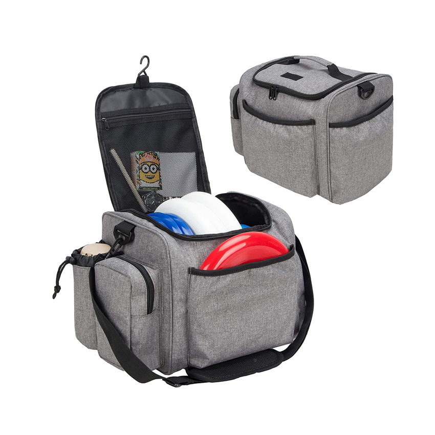Portable Disc Golf Bag Best Sale Shuttle Bag Waterproof Golf Carry Bag High Quality Custom Frisbee Bags