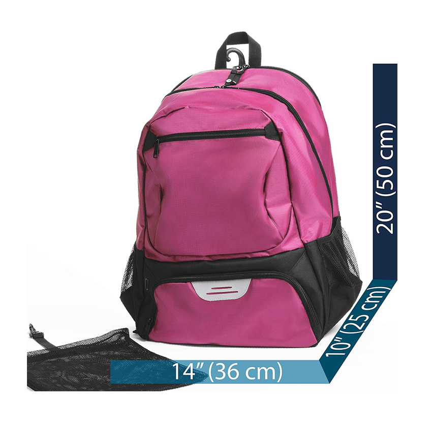 China Wholesale Large Capacity Tennis Bag Outdoor Hiking Woman Bag