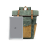 New Urban Fashion Unisex Roll up School Backpack Hot Sale Roll up Closure Backpack Waterproof Laptop Backpack