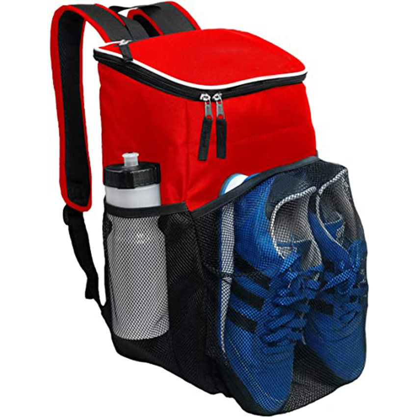 Gym Bag Backpack - Ball Equipment Pocket Sports Workout Travel Gear Bag